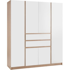 Четырехдверный шкаф для одежды